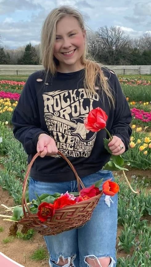 Southwest Media Co, out in a tulip field